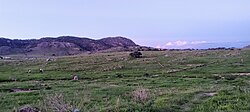 Paisaje de valle en región subtropical