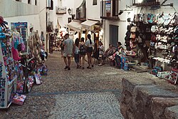 Calle comercial del casco histórico