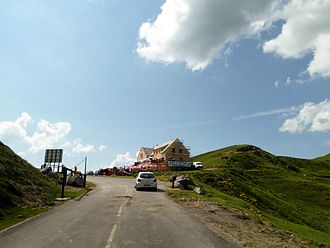 Vista panorámica de la cima del Col d'Aubisque