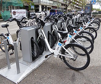 Bicicletas eléctricas de alquiler municipal
