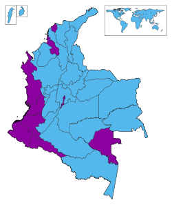Mapa electoral de la segunda vuelta presidencial de 2018