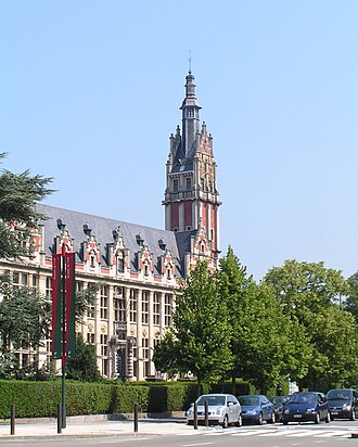 Vista general de las instalaciones de la Universidad Libre de Bruselas