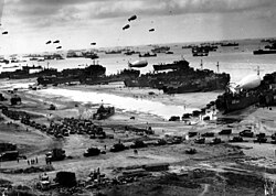 Desembarco aliado en Normandía en 1944