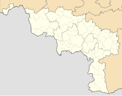 Ubicación geográfica de Tournai en la provincia de Henao
