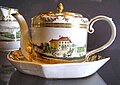 Piezas de porcelana de Nyon