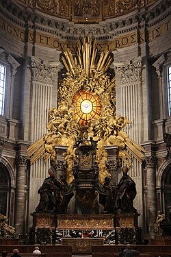 Fotografía general de la Basílica de San Pedro en el Vaticano