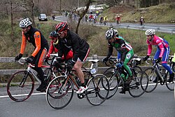 Marcha cicloturista organizada con miles de participantes