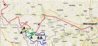 Detalles y perfil general de la Gante-Wevelgem 2023