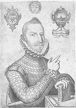 Retrato grabado de Mateo Alemán