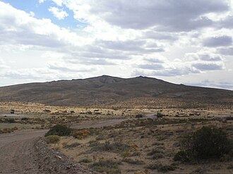 Paisaje estepario en Chubut