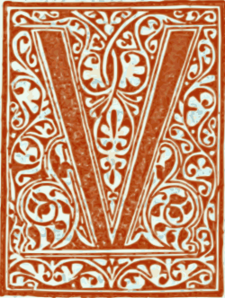 Ípsilon en una letra capital del Etymologicum Magnum (1499)