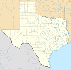 Mapa de ubicación de College Station en Texas