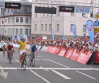 Triunfo de Nicole Cooke en la edición 2006 del Tour de Turingia femenino