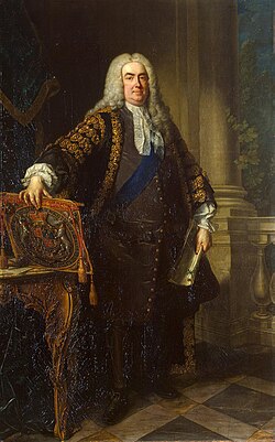 Retrato de sir Robert Walpole