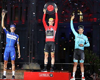 Simon Yates, ganador de la Vuelta a España 2018