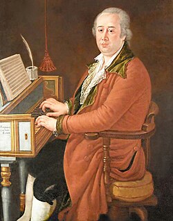Retrato histórico de Domenico Cimarosa