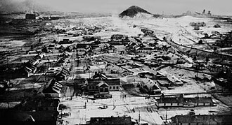 Vista aérea del Gulag de Vorkutá