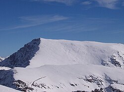 Pico Mulhacén en Sierra Nevada