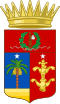 Bandera e insignias de la Libia italiana