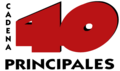 Logotipo de Los 40 utilizado entre 1991 y 1995