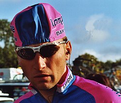 Retrato y datos deportivos del ex ciclista profesional polaco Zbigniew Spruch