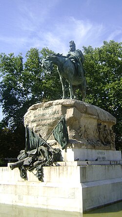 Monumento a Martínez-Campos en Madrid