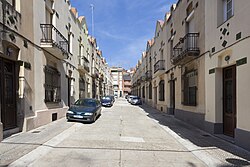 Pasaje García Cambra y casas de los militares