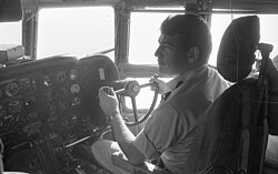 Piloto militar en Israel en el año 1969
