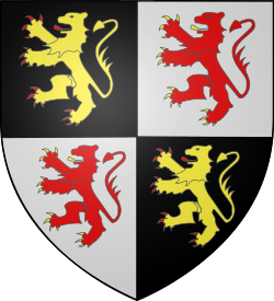 Blasón heráldico de los duques de Brabante y Limburgo.