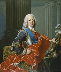 Retrato oficial de Fernando VI de España