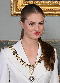 Retrato oficial de la Princesa Leonor