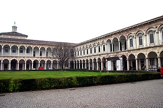 Emblema institucional de la Universidad de Milán