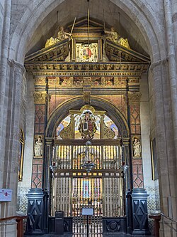 Capilla del Sagrario en el interior del templo