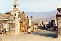 Decorados cinematográficos en Tabernas