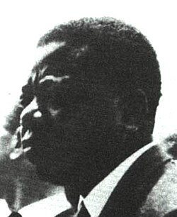 Moise Tshombe, líder de Katanga