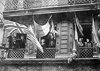 Los luxemburgueses celebran la liberación y la llegada de soldados aliados