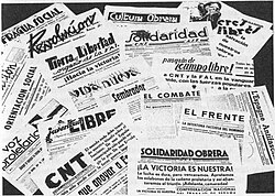 Publicaciones anarquistas históricas de España