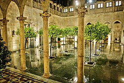 Patio de los Naranjos del Palacio de la Generalidad de Cataluña