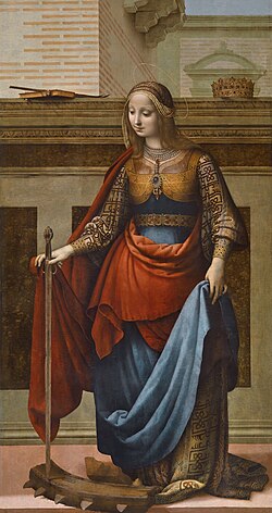 Santa Catalina por Fernando Yáñez de la Almedina