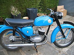 BSA Bantam producida en 1967