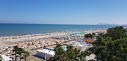 Vista histórica o representación de Riccione