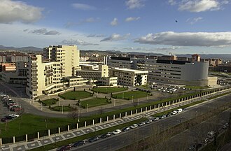 Edificio de Lakua, sede central del Gobierno Vasco en Vitoria.
