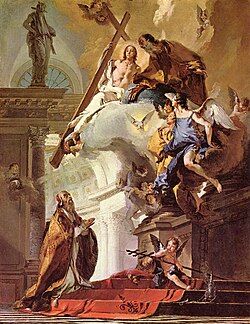 La visión de san Clemente de Giambattista Tiepolo