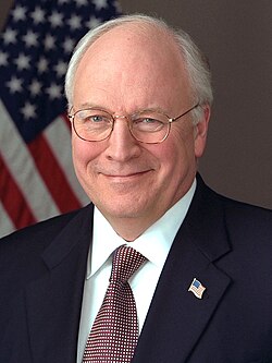 Candidato a la vicepresidencia Dick Cheney