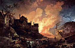 Fábrica de Coalbrookdale de noche