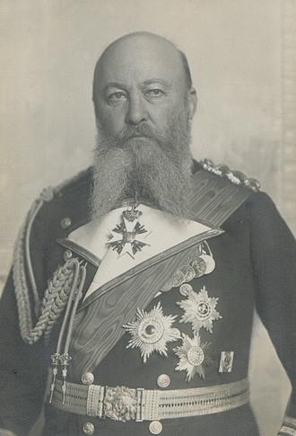 Retrato del Gran Almirante Alfred von Tirpitz
