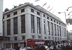 Edificio Derry and Toms en Kensington High Street