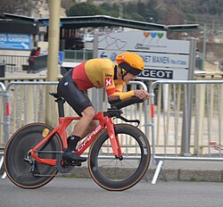 Tobias Halland Johannessen con los colores de su equipo