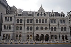 Edificio del China Merchants Bank en Shanghái.