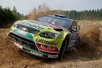 Jari-Matti Latvala en el Campeonato Mundial de Rally 2010